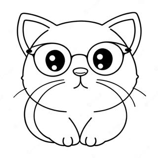 Ke Ai De Mao Mi Dai Yan Jing Zhu Se Ye 101344-39738