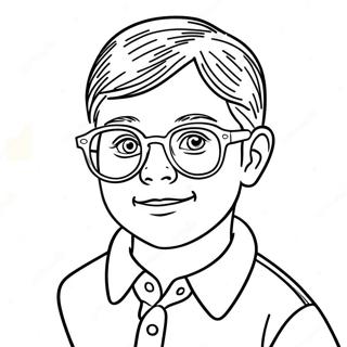 Dai Yan Jing De Cong Ming Xiao Hai Zhu Se Ye 101345-39744