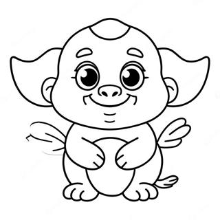 Ke Ai De Zu Ma Zhu Se Ye 著色頁