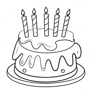 Se Cai Bin Fen De Wu Sui Sheng Ri Dan Gao Zhu Se Ye 110752 47239