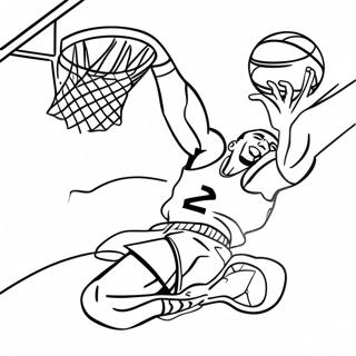 Air Jordan Guan Lan Qiu Yuan Zhu Se Ye 著色頁