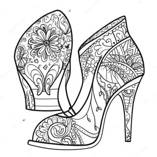 Shi Shang De Gao Gen Xie Zhu Se Ye 112245 48432