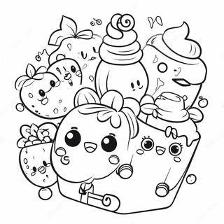 Se Cai Bin Fen De Shopkins Gou Wu Kuang Huan Zhu Se Ye 11257 2503