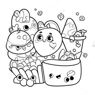 Se Cai Bin Fen De Shopkins Gou Wu Kuang Huan Zhu Se Ye 11257 2504
