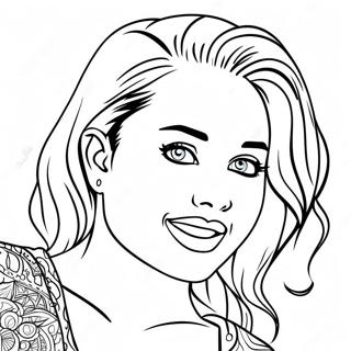 Miley Cyrus 著色頁