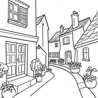 Mi Ren De Fa Guo Cun Zhuang Zhu Se Ye 120965-55782