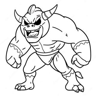 Chao Ji Guai Shou Zhu Se Ye 122501-57010