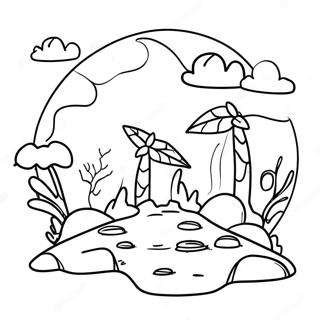 環保著色頁 著色頁