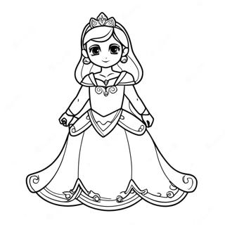 Mei Li Qun Zhuang De Wei Er Da Gong Zhu Zhu Se Ye 12635-1906