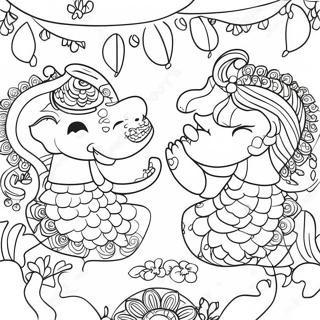Duo Cai De Ya Zhou Jie Qing Zhu Se Ye 127167-60732