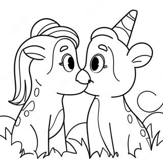 Tian Mei Dong Wu Wen De Zhu Se Ye 131103 63921