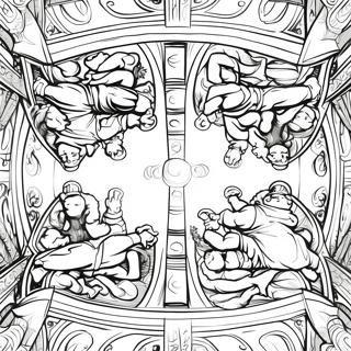 Xiang Xi De Xi Si Ting Xiao Jiao Tang Tian Hua Ban Zhu Se Ye 134365-66445