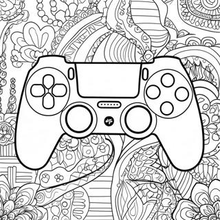 Se Cai Bin Fen De Ps5 Kong Zhi Qi Zhu Se Ye 著色頁