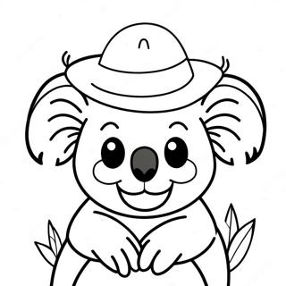 Dai Zhu Mao Zi De Kao La Zhu Se Ye 21501-4699