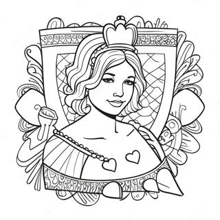 Hong Xin Nu Wang Pu Ke Pai Zhu Se Ye 32553 7105