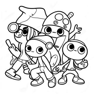 Splatoon Jiao Se Qun Zhu Se Ye 43906 9609