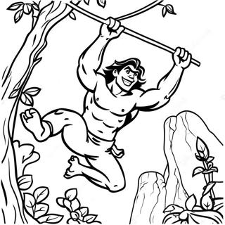 Tai Shan Zai Teng Man Shang Yao Bai Coloring Page 54360-11892