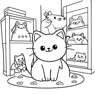 Gai Bi De Wan Ju Wu Huo Po De Xiao Mao Zhu Se Ye 5447-1596