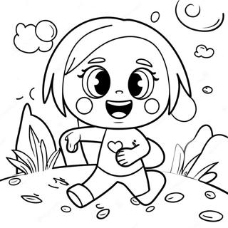 A Bi Ha Che Zai Wan Shua Chang Jing De Zhu Se Ye 58119 12727