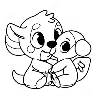 Ke Ai De Shi Di Qi He An Qi Er Zhu Se Ye 著色頁