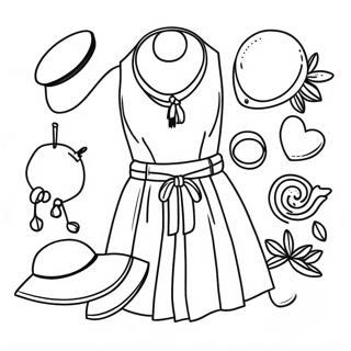 Xiu Xian Xia Ji Fu Zhuang Zhu Se Ye 72238 16035