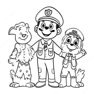 Kuai Le De Ma Xie Er Yu Peng You Men Zhu Se Ye 73268 16837