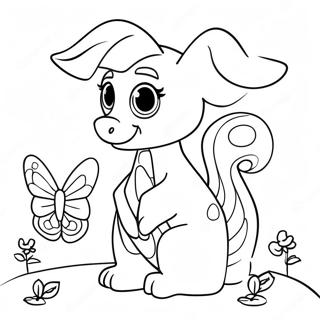 格蕾西的角落魔法生物著色頁 著色頁