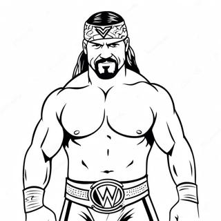 Sheng Dong De Wwe Shuai Jiao Shou Ru Chang Zhu Se Ye 74856-18080