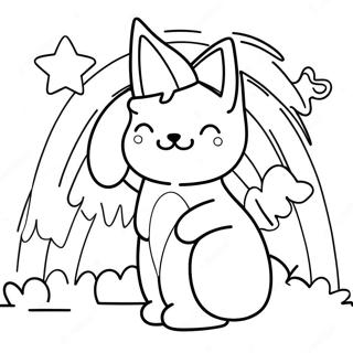 Qing Se Cai Hong Peng You Mo Fa Zhu Se Ye 81007 22832