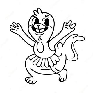 Kuai Le De Chicatiao Wu Zhu Se Ye 87647 28113