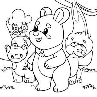 Ya Se Yu Peng You Zhu Se Ye 89111-29420