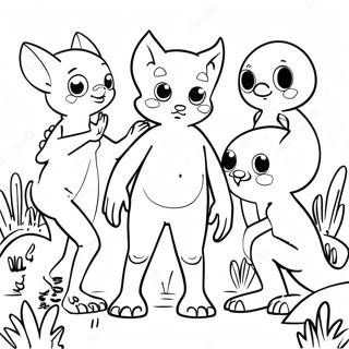 Ban Ban Hua Yuan 5shen Mi Sheng Wu Zhu Se Ye 91176 31093