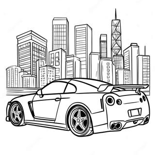 Cheng Shi Feng Jing Zhu Se Ye Zhong De Gtr 95694 34849