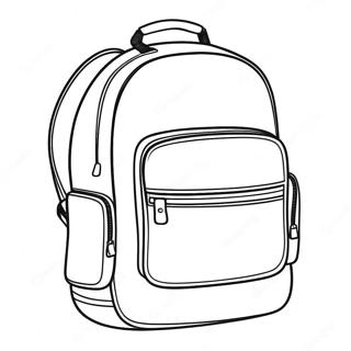 Se Cai Bin Fen De Xue Xiao Bei Bao Zhu Se Ye 96929-35972