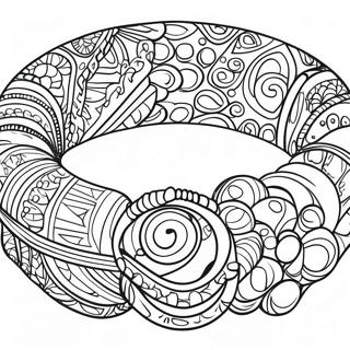 Se Cai Bin Fen De Zhu Zi Shou Huan Zhu Se Ye 98550-37368