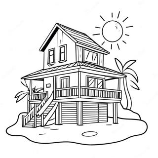 Yang Guang Ming Mei De Hai Tan Wu Zhu Se Ye 9958 1668